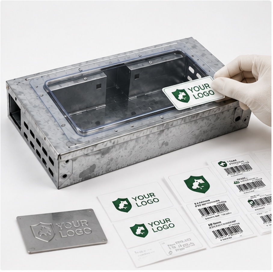 Service Logo personnalisé pour produits de lutte antiparasitaire